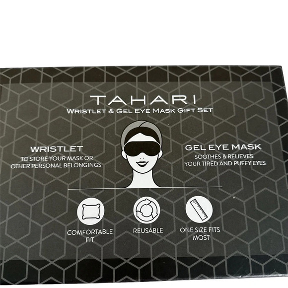 TAHARI Wristlet & Eye GelMask Gift Set BNWT - Picture 3 of 3